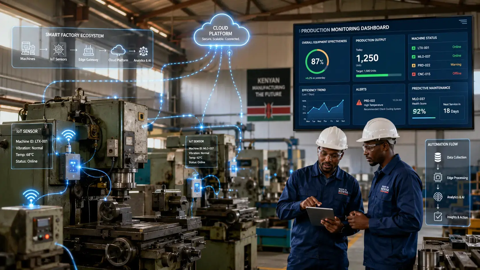 Modernizing Legacy Manufacturing Systems with IoT illustration